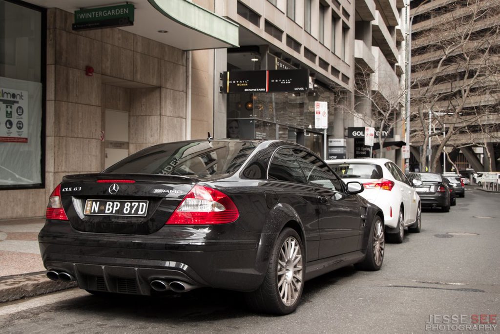 The 2008 Mercedes-Benz CLK 63 AMG Black Series. The 2008 Mercedes-Benz CLK 63 AMG Black Series.